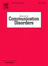 Journal Of Communication Disorders期刊封面